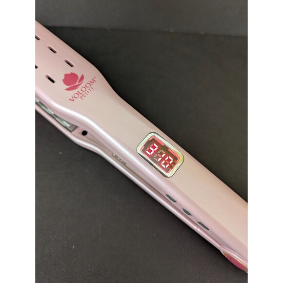Voloom Petite Hair Volumizing Iron Pink OIPPet1.0 Lightweight Styling Tool - Picture 3 of 3